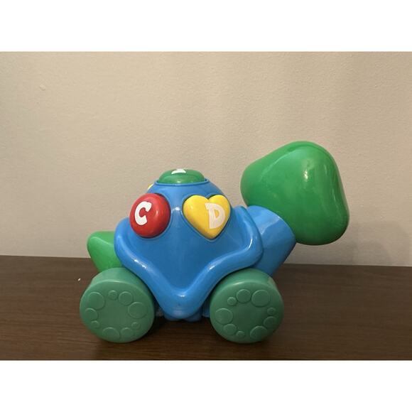 Fisher Price Mattel 2002 Shapes Rolling Turtle - Picture 3 of 6
